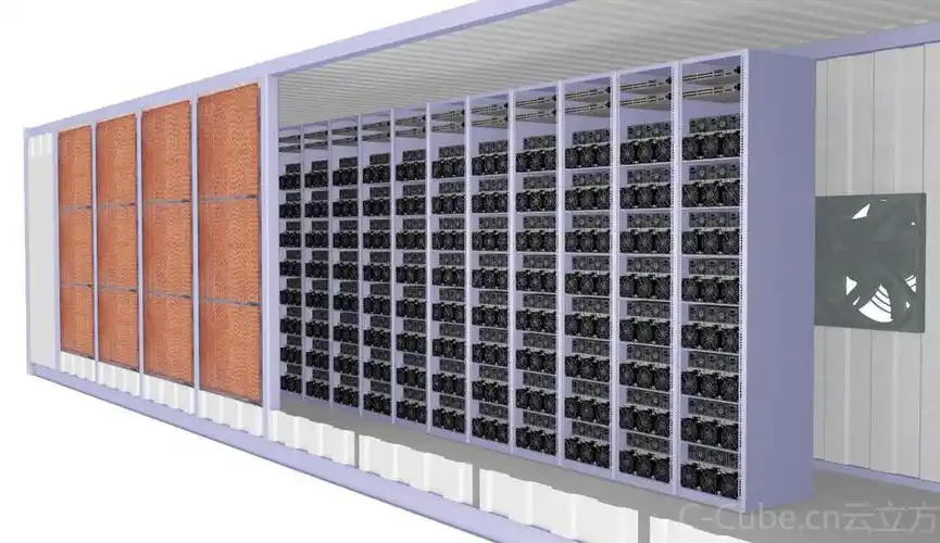 An advanced mining rig setup, illustrating the hardware essential for successful crypto mining